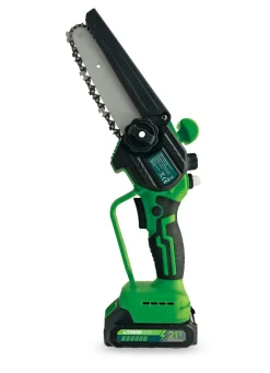 Hot MEDIA SHOP Akku-Mini-Kettensäge Hammersmith Pocket Saw Pro SCHWARZ-GRÜN
