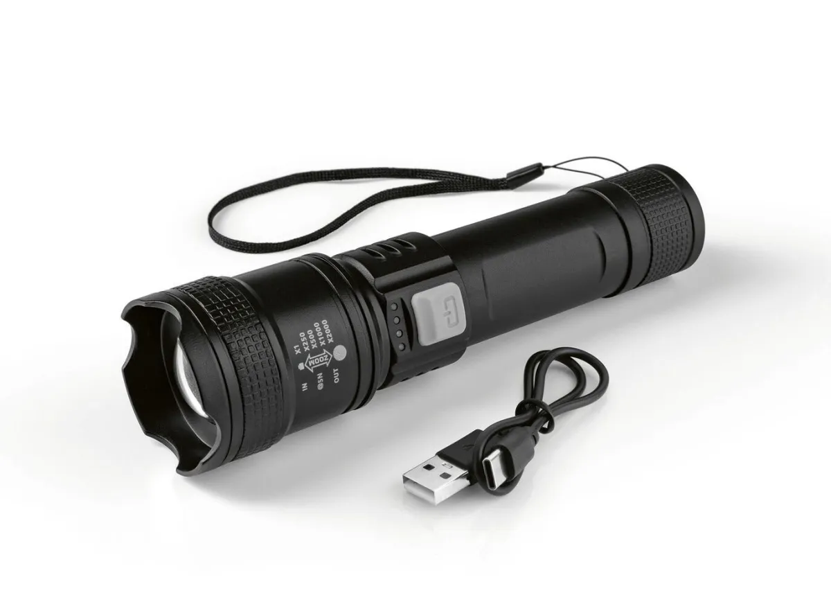 Sale BADER Akku-Taschenlampe von EASYmaxx SCHWARZ