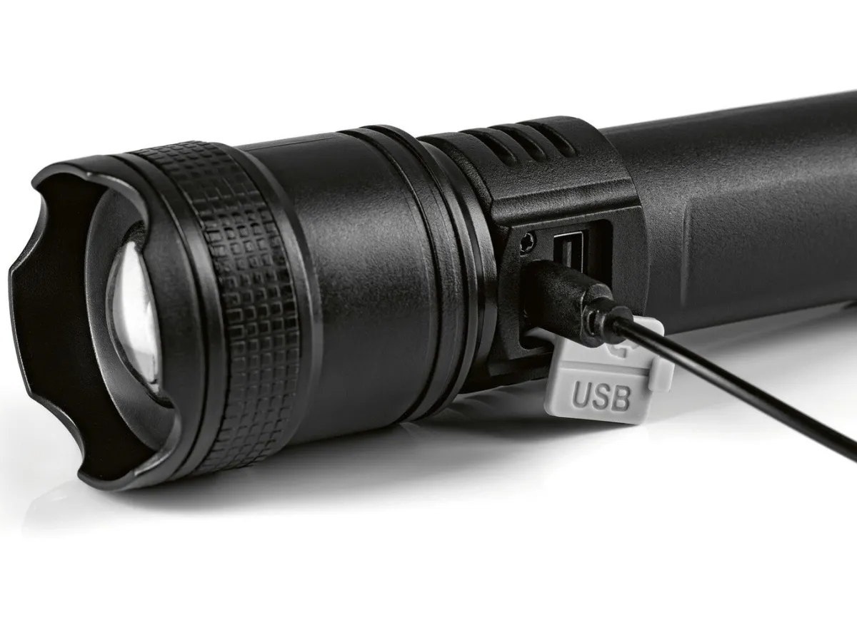 Sale BADER Akku-Taschenlampe von EASYmaxx SCHWARZ