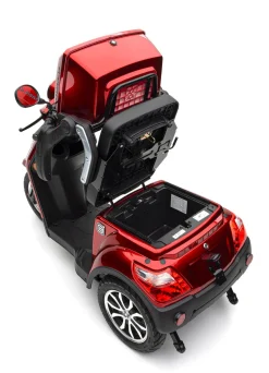 New BADER Akku-Trike, 3-Rad rot