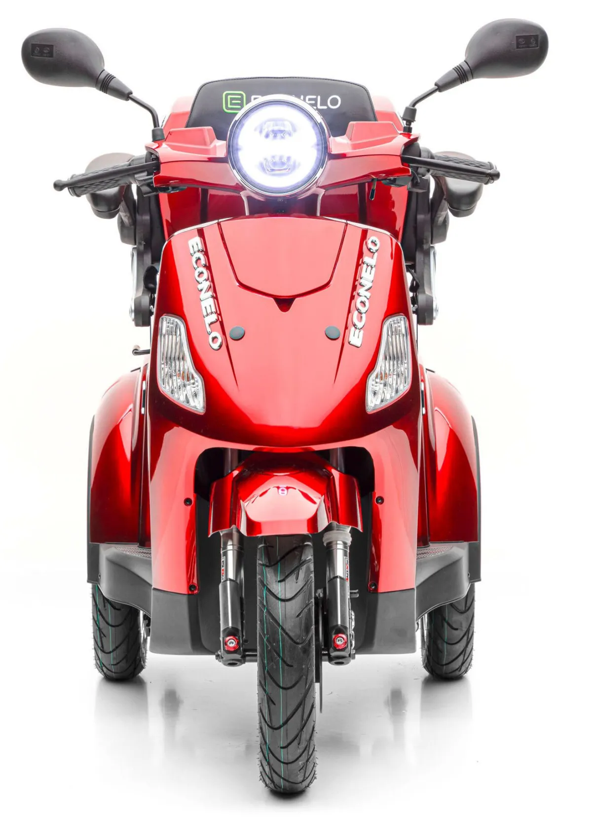 New BADER Akku-Trike, 3-Rad rot