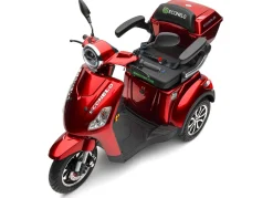 New BADER Akku-Trike, 3-Rad rot