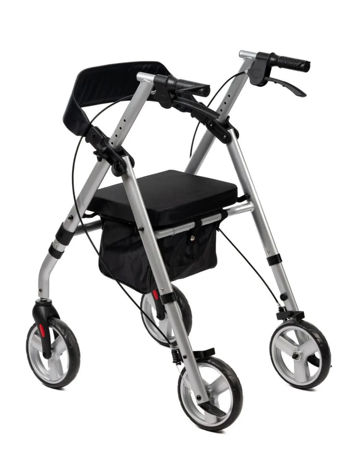 BADER Alu-Rollator SILBER