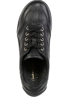 ANDREA CONTI , bequeme Damen-Sneaker, Weite G, mit herausnehmbarem Fußbett SCHWARZ