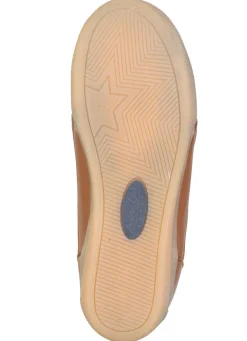 Hot ANDREA CONTI , bequeme Damen-Sneaker, Weite G, mit herausnehmbarem Fußbett COGNAC