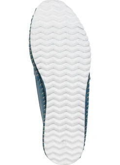 Discount BADER Andrea Conti, klassische Damen-Slipper, Weite G, mit herausnehmbarem Fußbett BLAU