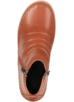 Discount ANDREA CONTI , klassische Damen-Boots, mit herausnehmbarem Fußbett COGNAC