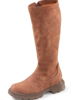 Best ANDREA CONTI , klassische Damen-Stiefel, mit Innenreißverschluss BRAUN