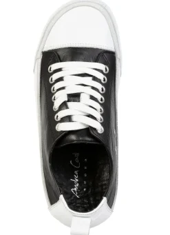 Outlet ANDREA CONTI , leichte Damen-Sneaker, Weite G, mit herausnehmbarem Fußbett SCHWARZ