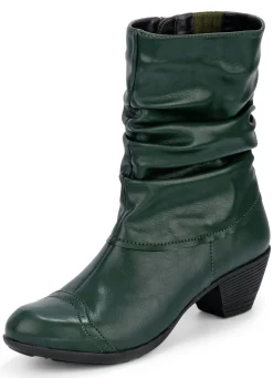 BADER Andrea Conti, modische Damen-Stiefeletten, Winterschuhe, mit Reißverschluss TANNE