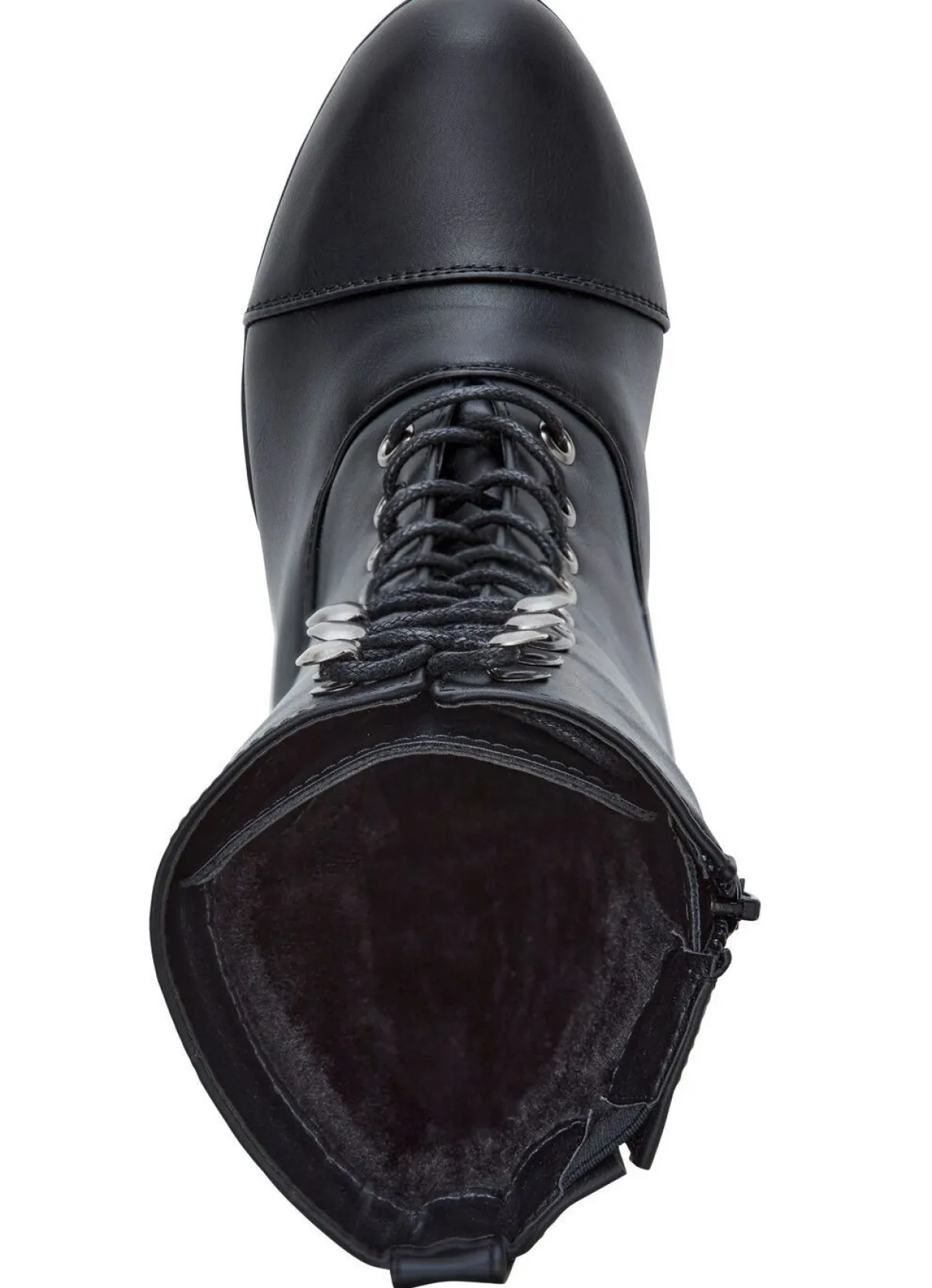Best BADER Andrea Conti, modische Damen-Stiefeletten, Winterschuhe, mit Reißverschluss SCHWARZ
