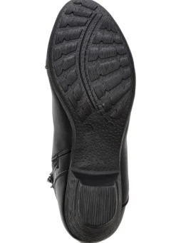 Best BADER Andrea Conti, modische Damen-Stiefeletten, Winterschuhe, mit Reißverschluss SCHWARZ