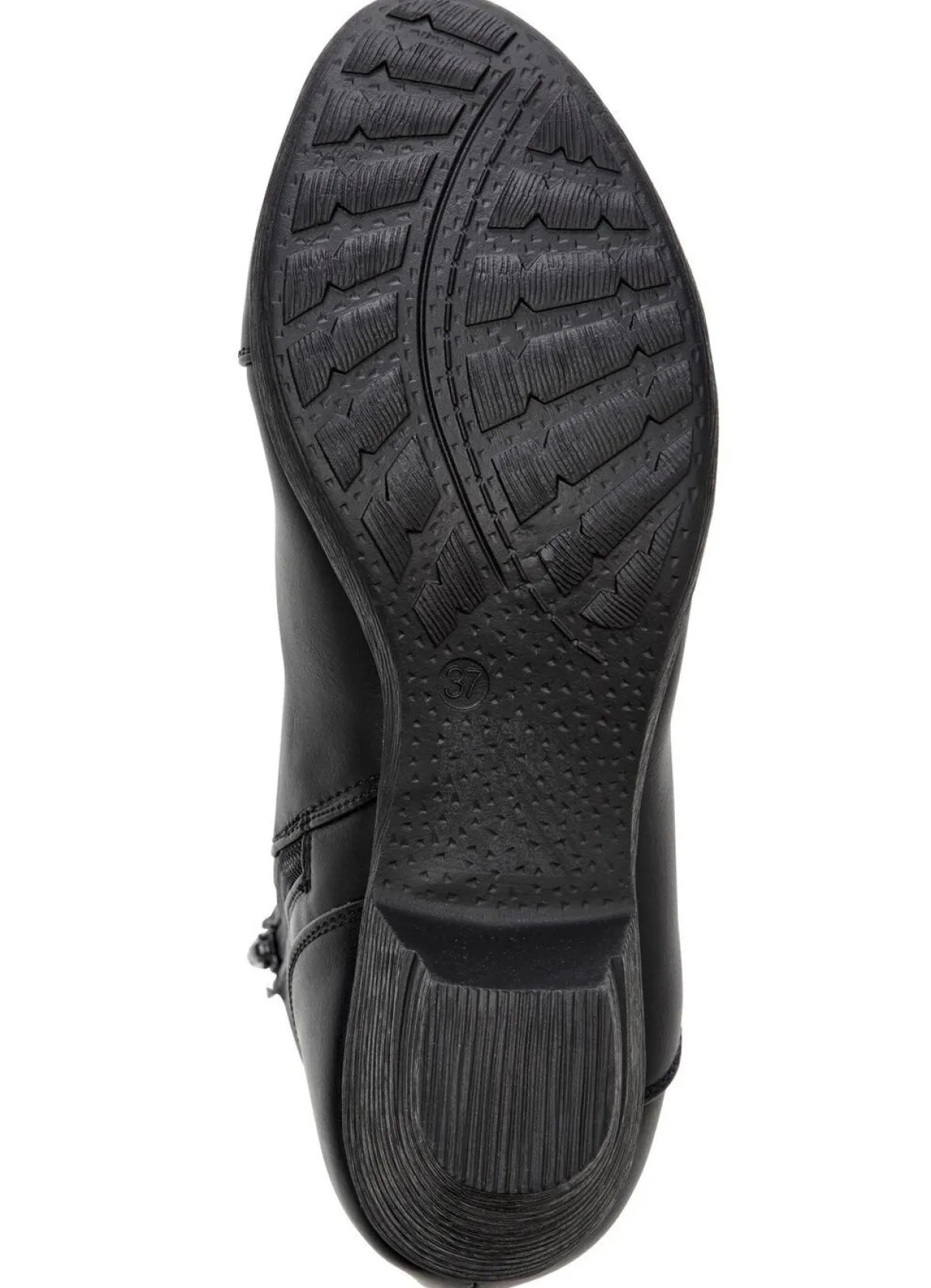 Best BADER Andrea Conti, modische Damen-Stiefeletten, Winterschuhe, mit Reißverschluss SCHWARZ