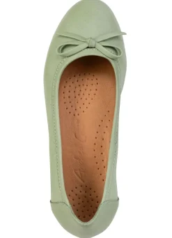 Discount ANDREA CONTI , schicke Damen-Ballerinas, Weite G, mit herausnehmbarem Fußbett MINT
