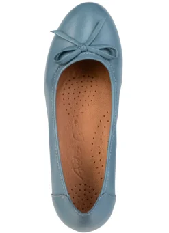 Online ANDREA CONTI , schicke Damen-Ballerinas, Weite G, mit herausnehmbarem Fußbett JEANS