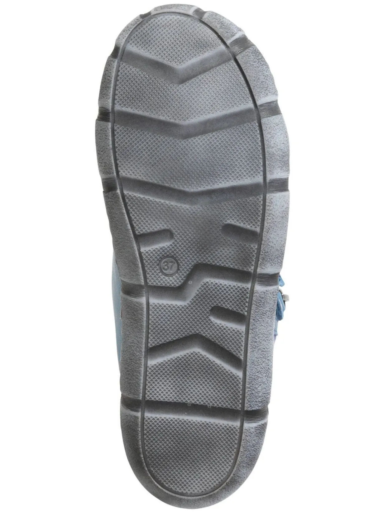 Best ANDREA CONTI Schnür-Bootie mit Schaftrand aus kariertem Textil JEANS