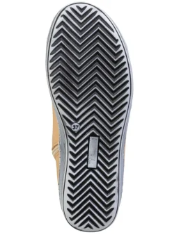 Online ANDREA CONTI Schnür-Bootie aus fein genarbtem Nappaleder CAMEL