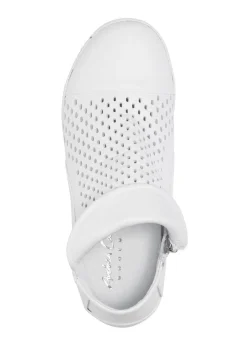 Discount ANDREA CONTI , sommerliche Damen-Boots, mit herausnehmbarem Fußbett WEISS