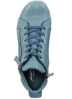 Hot ANDREA CONTI , sportive Damen-Boots, mit herausnehmbarem Fußbett JEANS