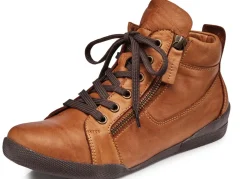 Online ANDREA CONTI , sportive Damen-Boots, mit herausnehmbarem Fußbett COGNAC
