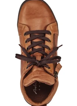 Online ANDREA CONTI , sportive Damen-Boots, mit herausnehmbarem Fußbett COGNAC