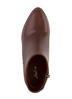 Hot ANDREA CONTI Stiefelette mit seitlich eingesetztem Gummizug MOKKA