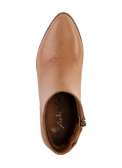 Outlet ANDREA CONTI Stiefelette mit seitlich eingesetztem Gummizug COGNAC