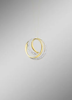 BADER Anhänger in Bicolor mit Zirkonia