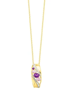 Best BADER Anhänger mit Amethyst und Zirkonia