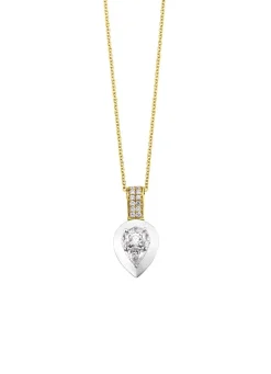 Hot BADER Anhänger mit Brillanten und Diamanten