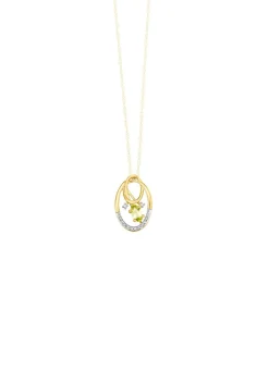 New BADER Anhänger mit Brillanten und Peridot