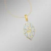 Discount BADER Anhänger mit Diamanten im Blumendesign