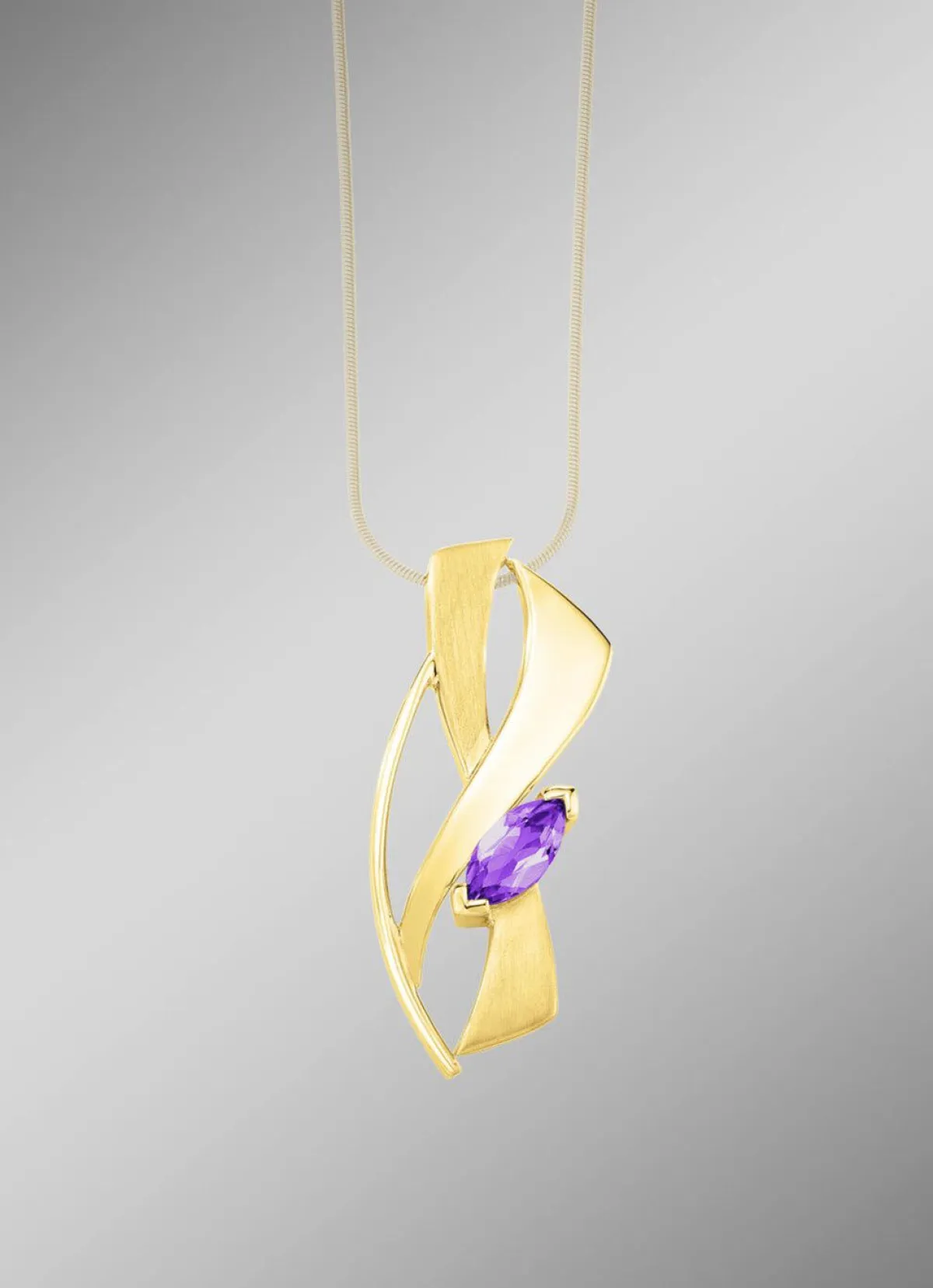 BADER Anhänger mit echt Amethyst