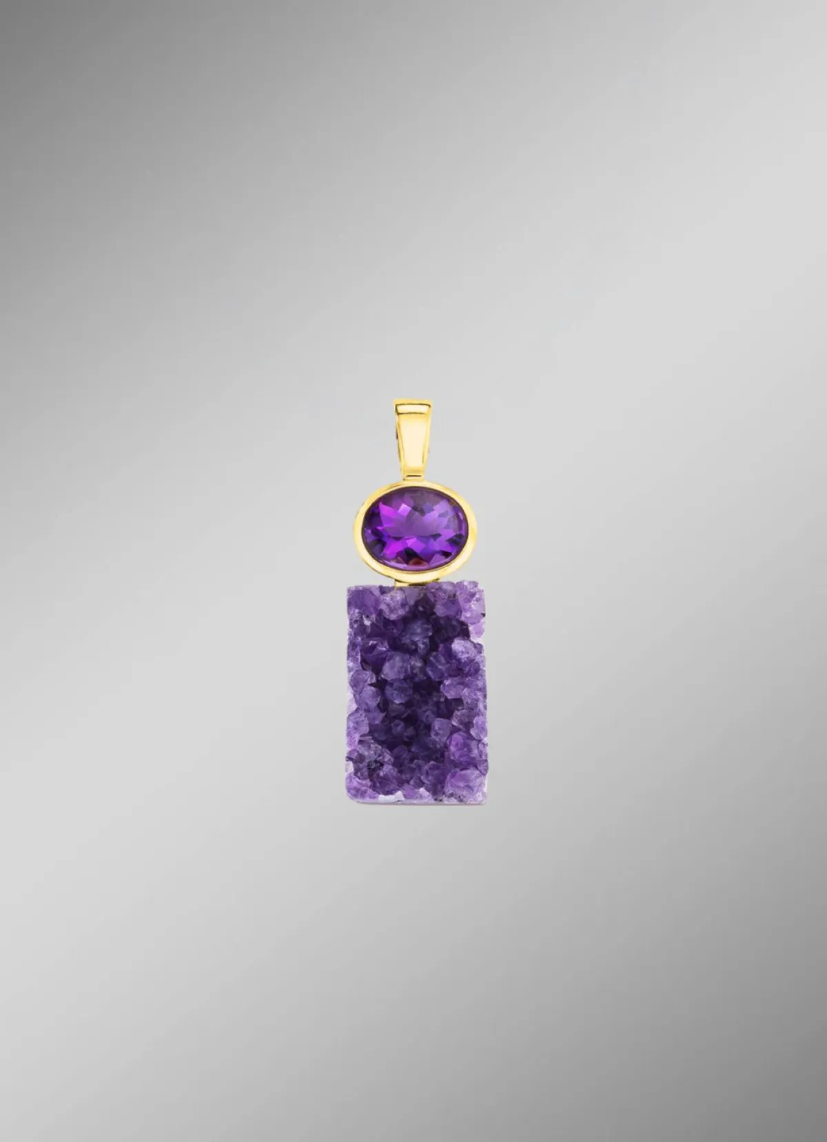 Hot BADER Anhänger mit echter Amethyst-Faszination