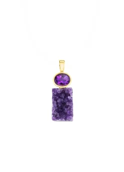 Hot BADER Anhänger mit echter Amethyst-Faszination