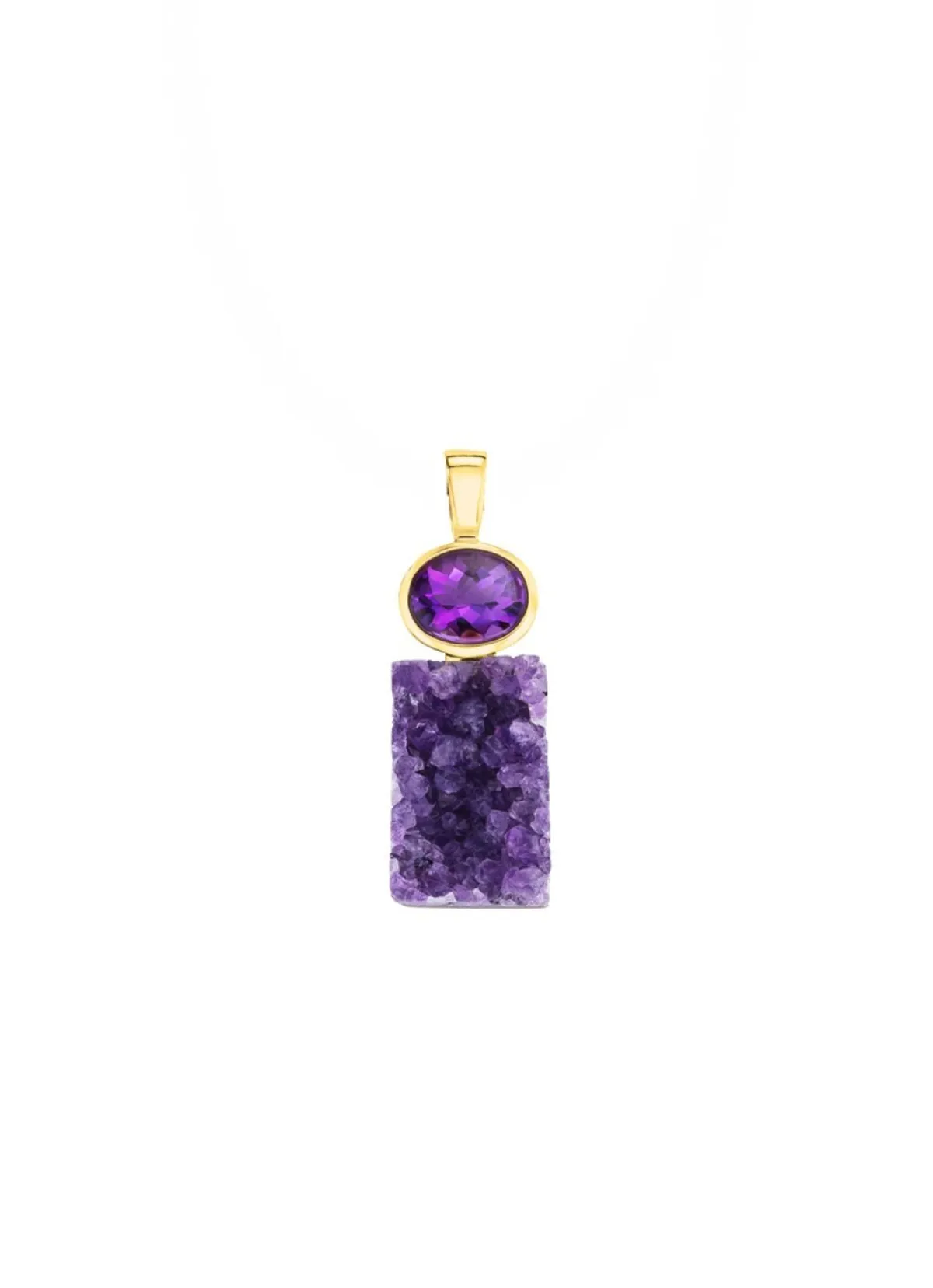 Hot BADER Anhänger mit echter Amethyst-Faszination