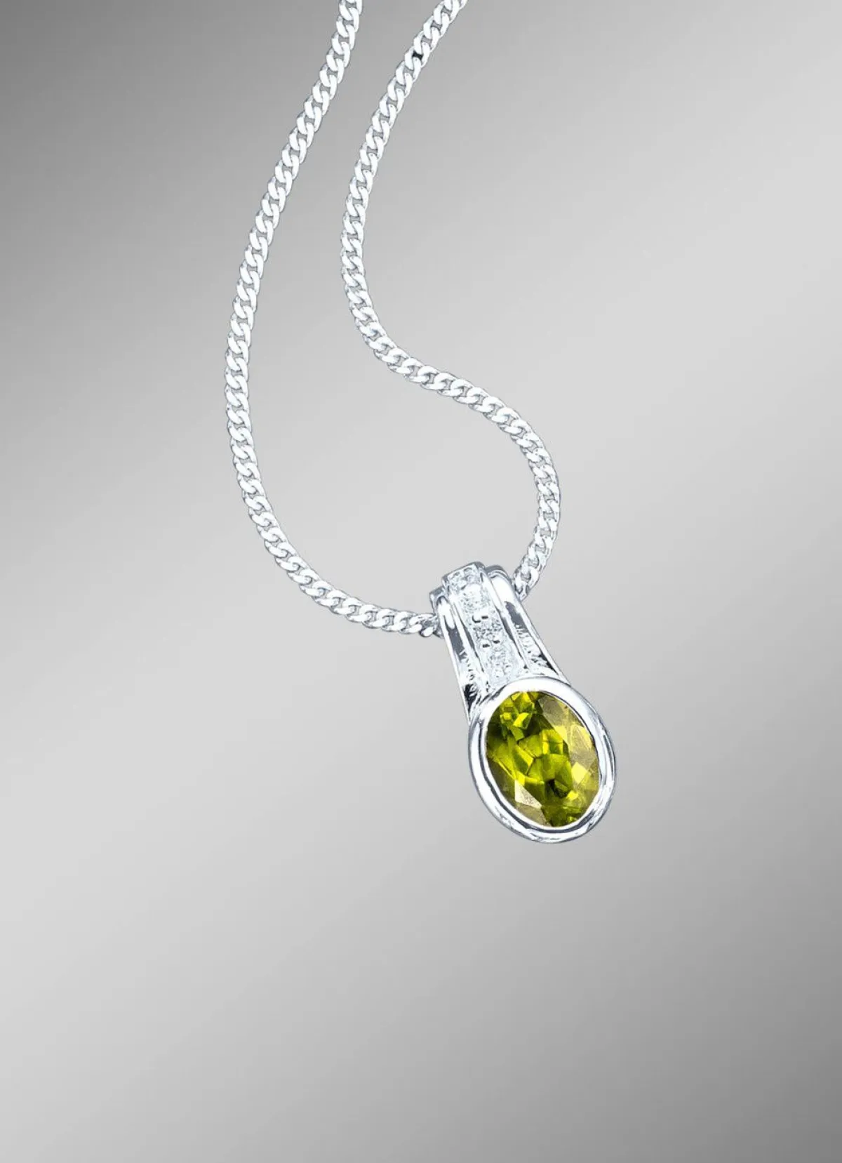 Discount BADER Anhänger mit echt Peridot und synth. Zirkonia