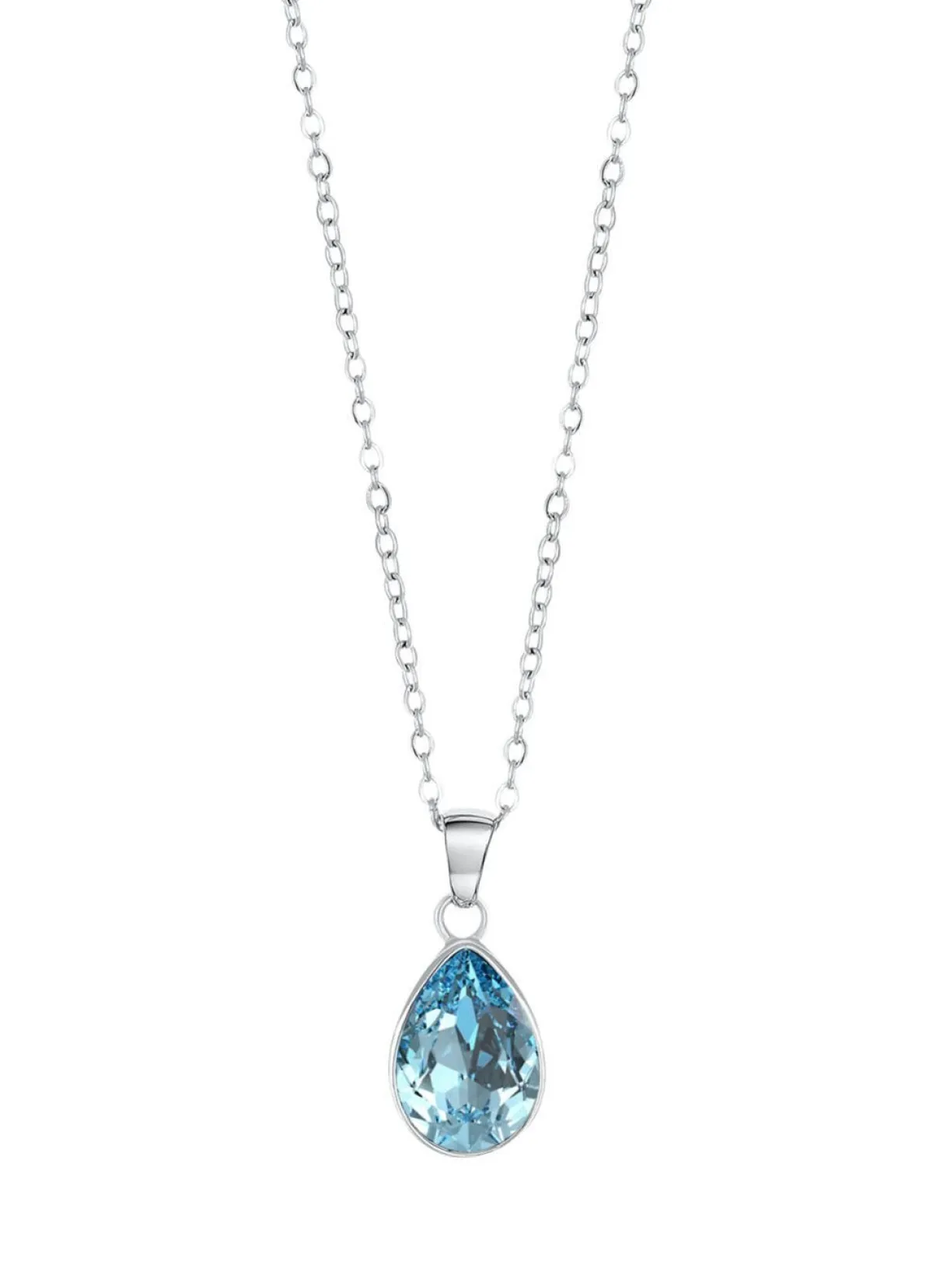 Online BADER Anhänger mit Swarovski®-Kristall und Ankerkette