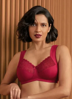 Discount ANITA Entlastungs-BH KIRSCHROT