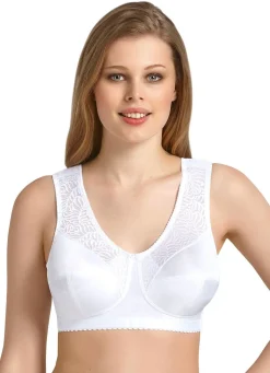 New ANITA Entlastungs-BH mit Spitzeneinsätzen WEISS