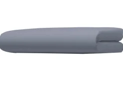 New BADER Antibakterielles Inkontinenz-Spannbetttuch aus 100% Baumwolle GRAU