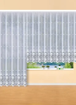 Outlet BADER Aparter Store mit Automatikfaltenband 1:3 WEISS
