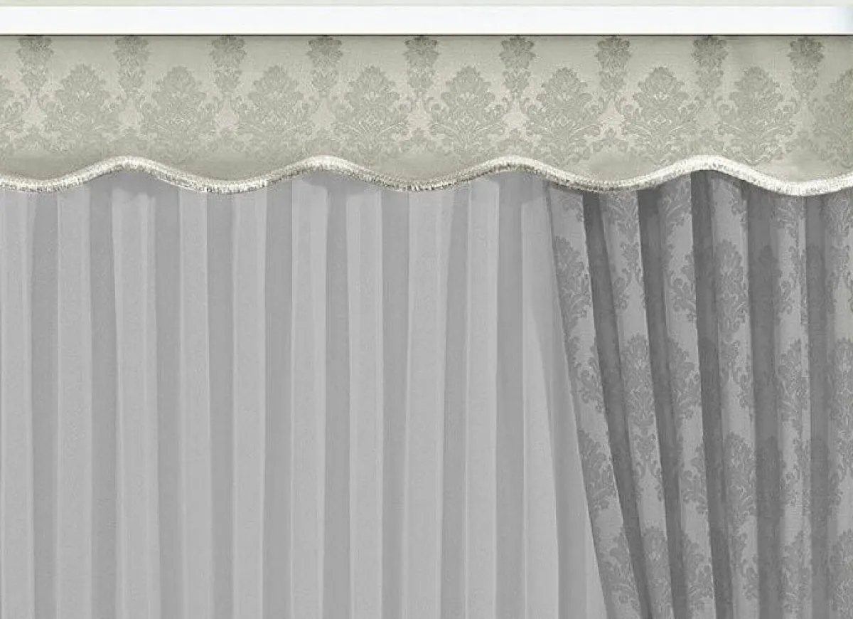 Clearance BADER Apart gebogte Schabracke BEIGE