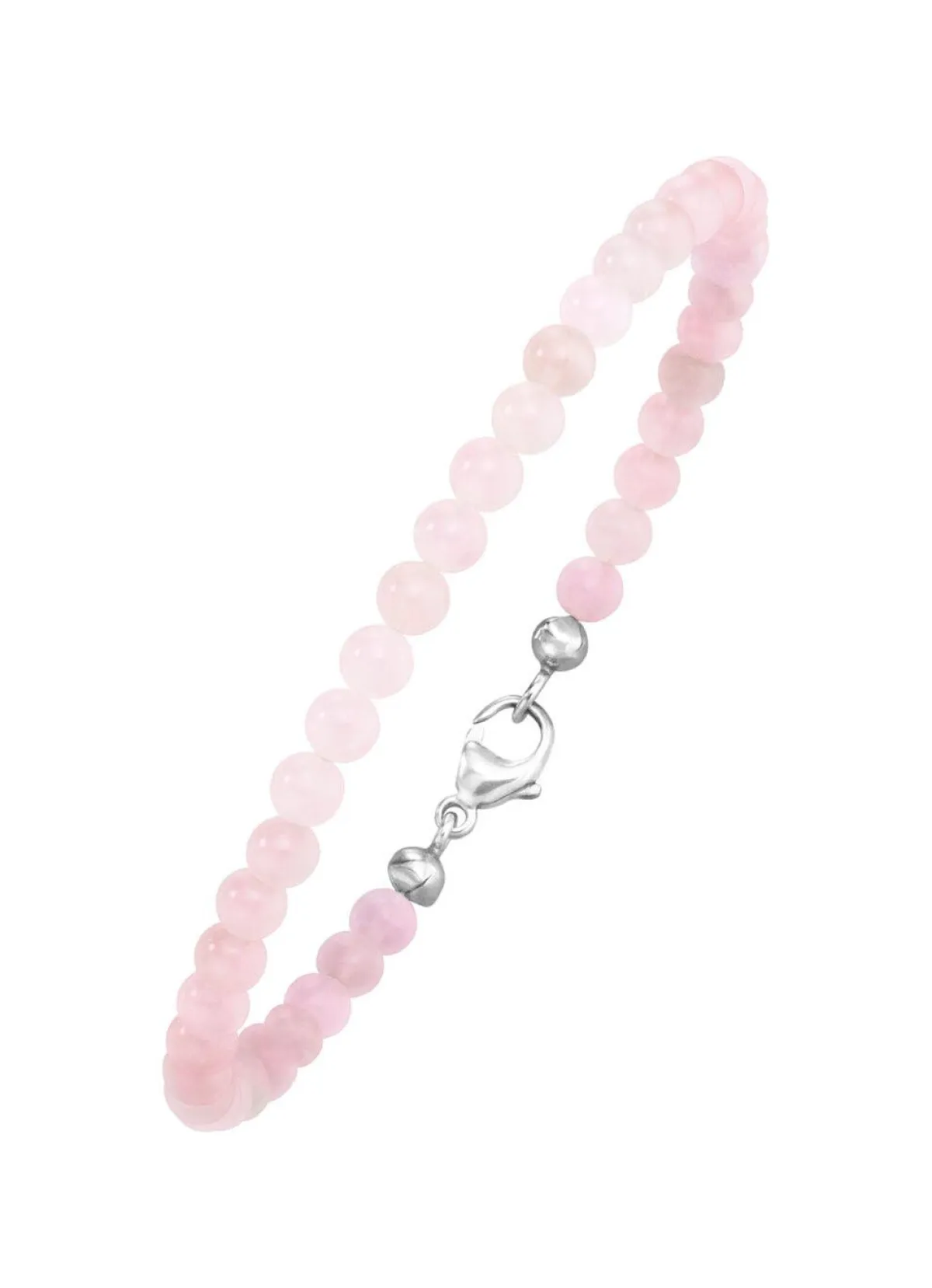 New BADER Armband mit echtem Rosenquarz