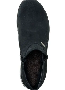 Online BADER Atmungsaktive Damen-Boots, Winterschuhe, Weite K, mit Reißverschluss SCHWARZ