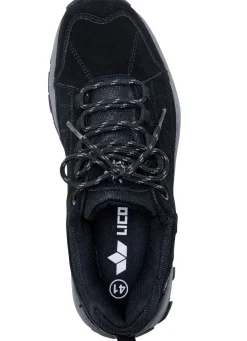 Discount BADER Atmungsaktive Herren-Schnürschuhe, mit herausnehmbarem Fußbett SCHWARZ
