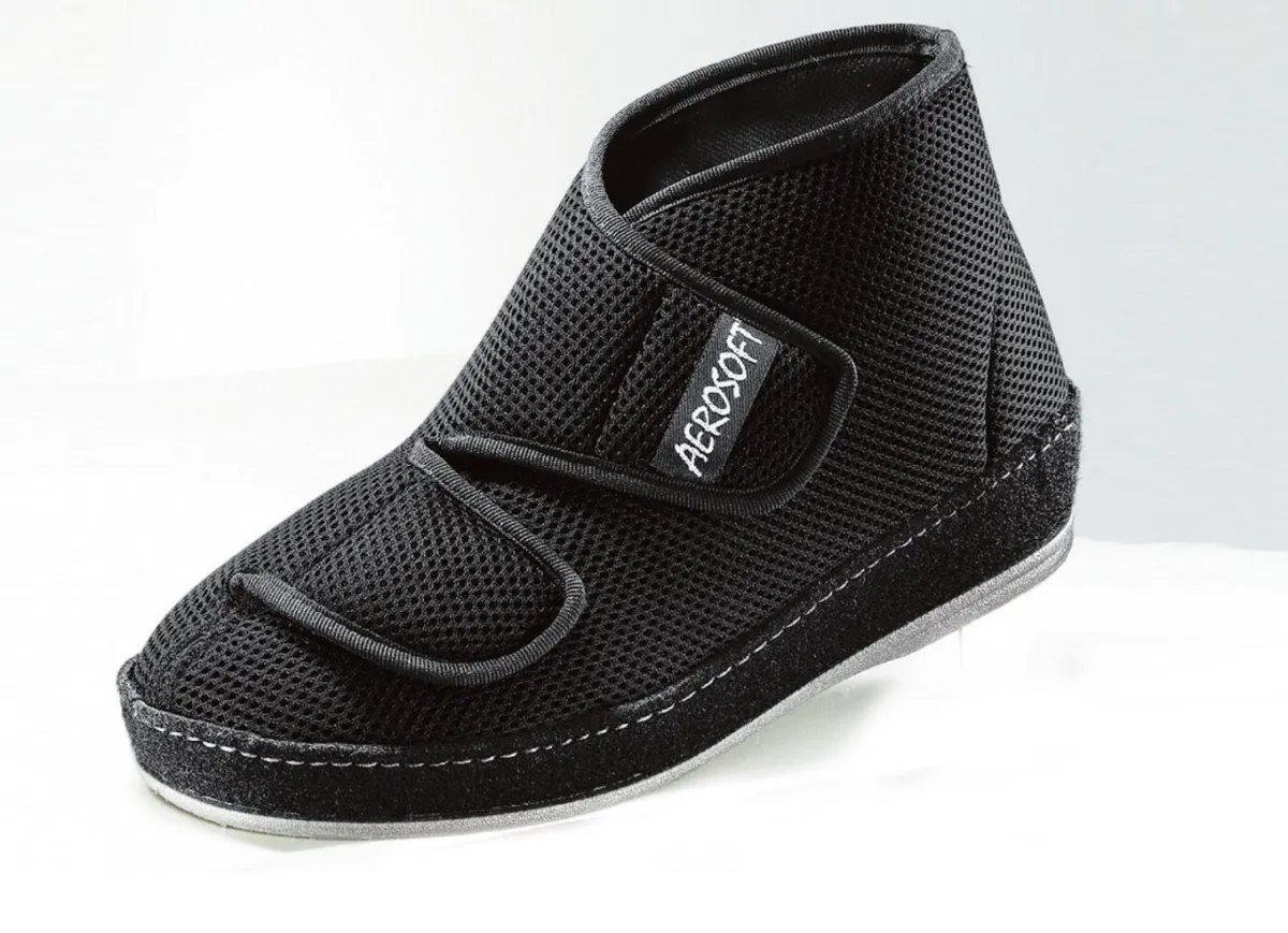 BADER Atmungsaktiver Klima-Klettschuh mit Filzschalensohle