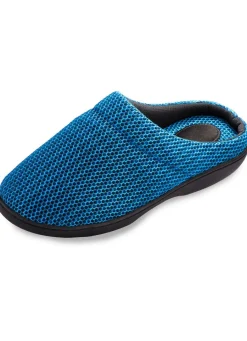 Clearance BADER Atmungsaktiver Komfort-Gel Slipper BLAU