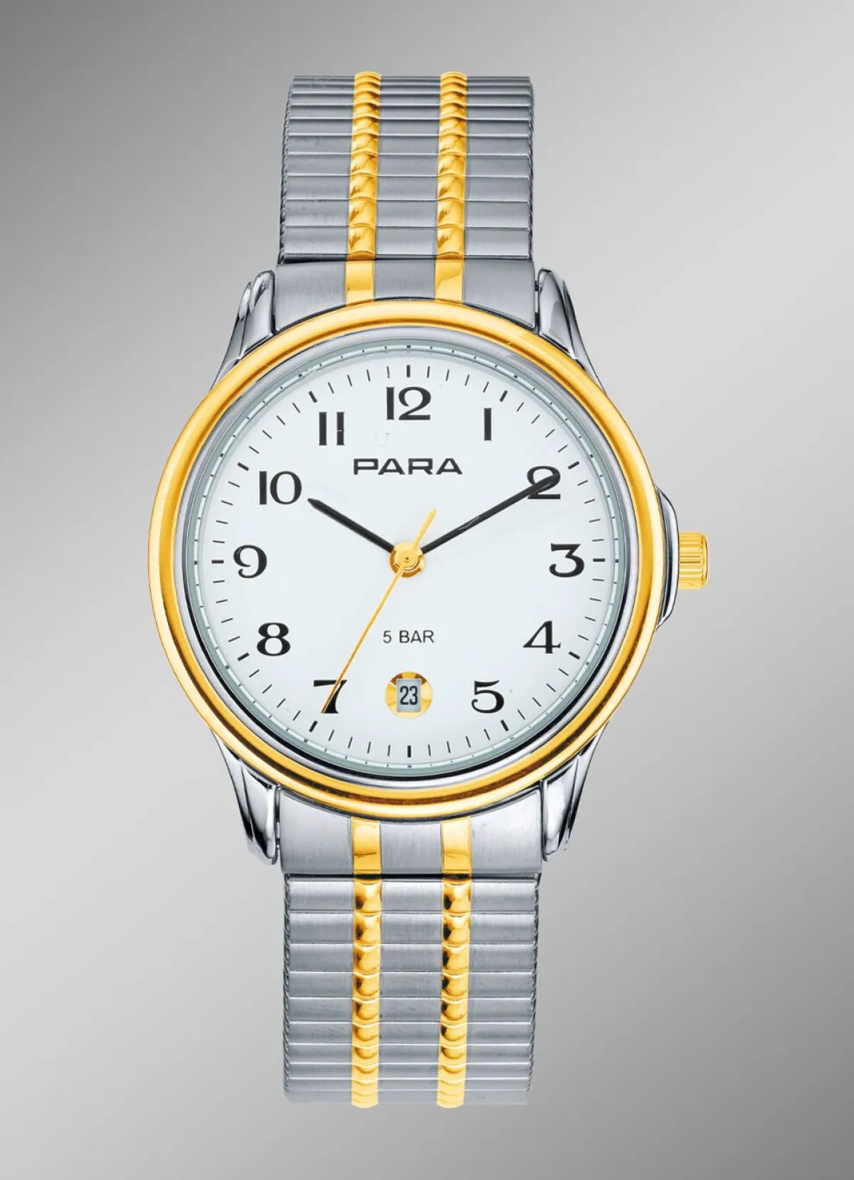 New PARA Attraktive -Quartz-Herrenuhr