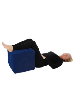 BADER Aufblasbarer Relaxwürfel RFM® BLAU
